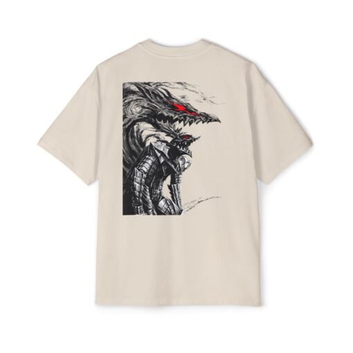 Oversized Tee [Back Print] - Berserk - Armor - Image 11