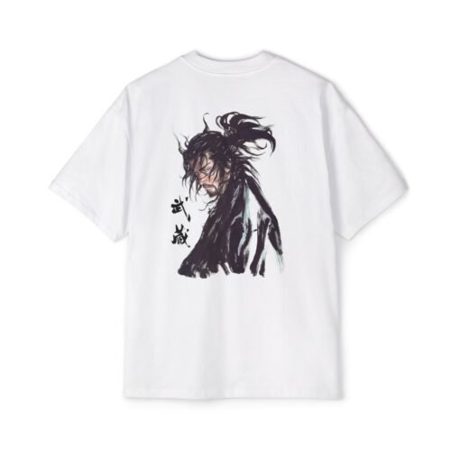 Oversized Tee [Back Print] - Vagabond Portrait - Image 4
