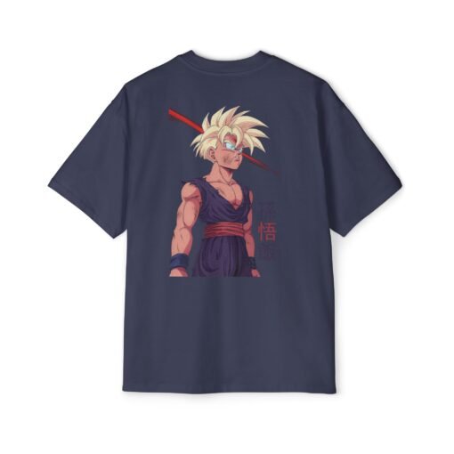 Oversized Tee [Back Print] - DBZ - Gohan - Image 23