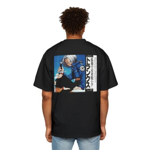 Oversized Tee [Back Print] - DBZ - Trunks - Image 2