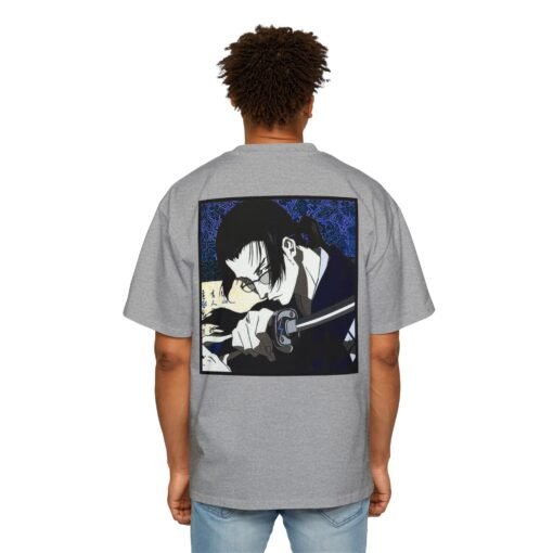 Oversized Tee [Back Print] - Samurai Champloo - Jin - Image 21