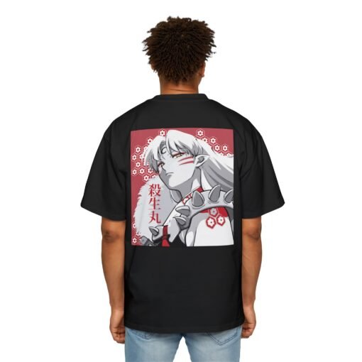 Oversized Tee [Back Print] - Inuyasha - Sesshomaru - Image 13