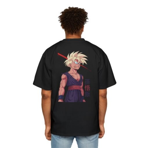 Oversized Tee [Back Print] - DBZ - Gohan - Image 13