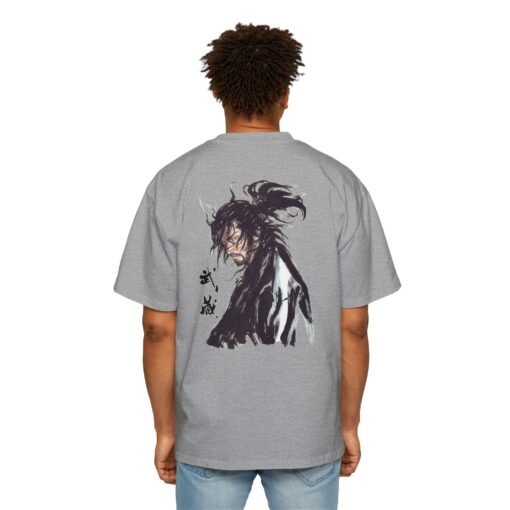 Oversized Tee [Back Print] - Vagabond Portrait - Image 17