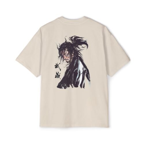 Oversized Tee [Back Print] - Vagabond Portrait - Image 11