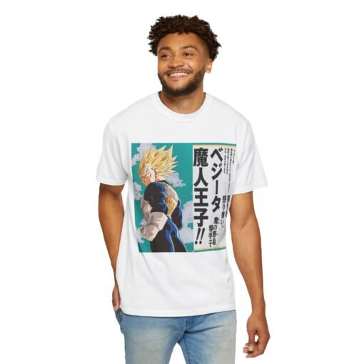 Regular Tee [Front Print] – DBZ – Vegeta - Image 8