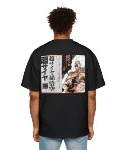 Oversized Tee [Back Print] – DBZ – Goku