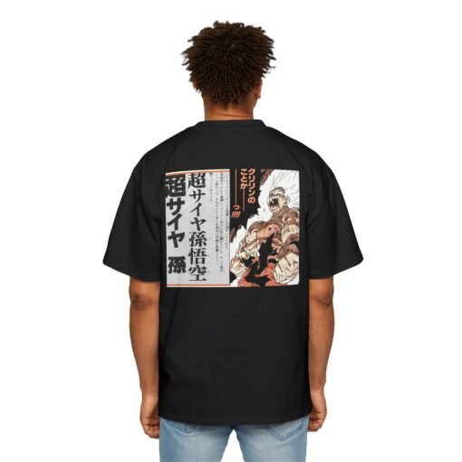 Oversized Tee [Back Print] – DBZ – Goku