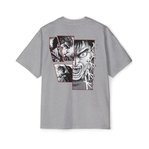 Oversized Tee [Back Print] – Berserk – Enrage - Image 2
