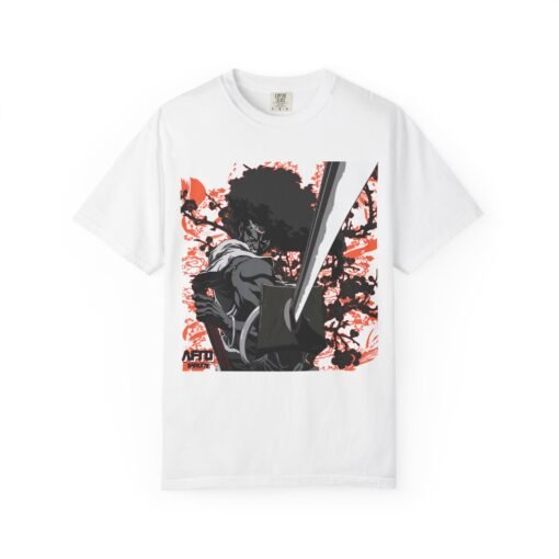 Regular Tee [Front Print] – Afro Samurai – Katana - Image 5
