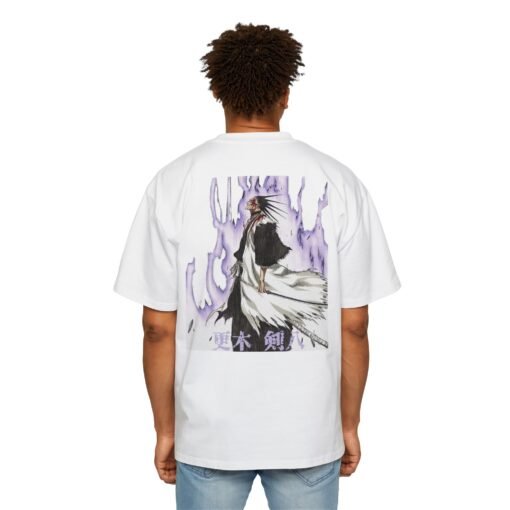 Oversized Tee [Back Print] – Bleach - Kenpachi - Image 4