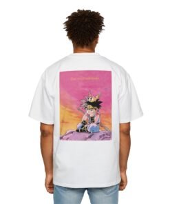 Oversized Tee [Back Print] - Dai - Sunset