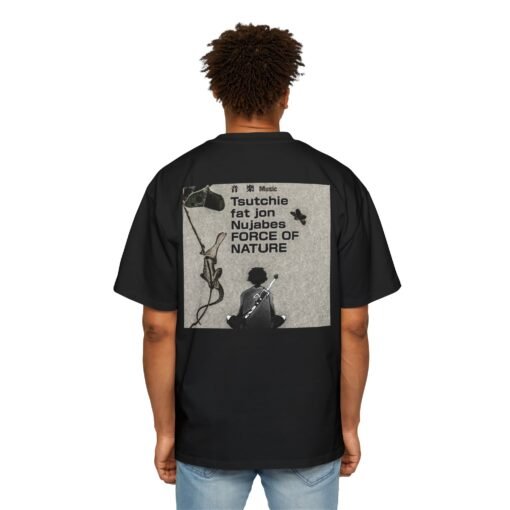 Oversized Tee [Back Print] – Samurai Champloo – Nujabes