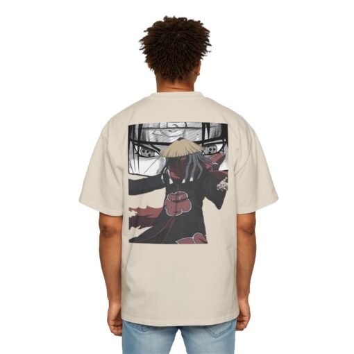 Oversized Tee [Back Print] – Naruto – Itachi - Image 6