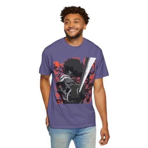 Regular Tee [Front Print] – Afro Samurai – Katana - Image 16
