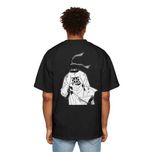Oversized Tee [Back Print] – Kenshin – Sanosuke - Image 4