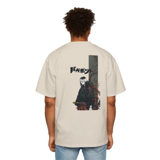 Oversized Tee [Back Print] – Vagabond – Musashi - Image 8