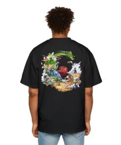 Oversized Tee [Back Print] - DBZ - World