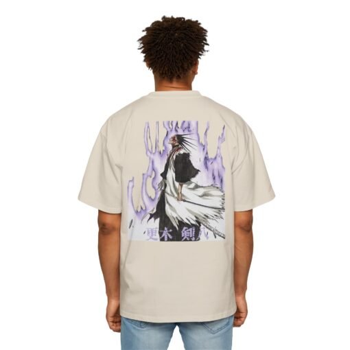 Oversized Tee [Back Print] – Bleach - Kenpachi - Image 6