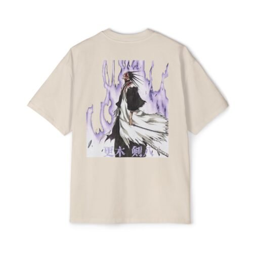 Oversized Tee [Back Print] – Bleach - Kenpachi - Image 5