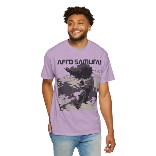 Regular Tee [Front Print] – Afro Samurai – Mist - Image 20