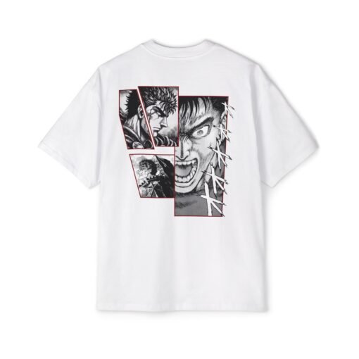 Oversized Tee [Back Print] – Berserk – Enrage - Image 3
