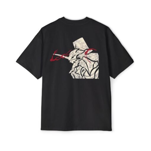Oversized Tee [Back Print] – Evangelion – Eva - Image 2