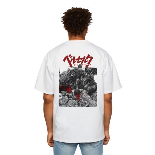 Oversized Tee [Back Print] – Berserk – War - Image 4