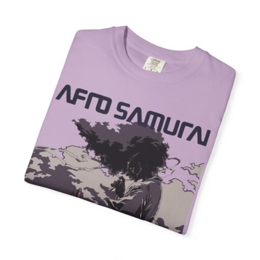 Regular Tee [Front Print] – Afro Samurai – Mist - Image 18