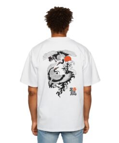 Oversized Tee [Back Print] – Bird