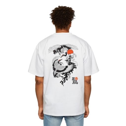 Oversized Tee [Back Print] – Bird