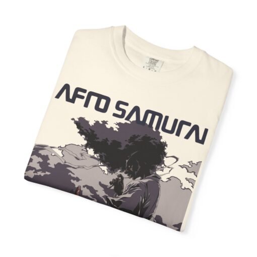 Regular Tee [Front Print] – Afro Samurai – Mist - Image 3