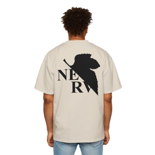 Oversized Tee [Back Print] – Evangelion – Nerv - Image 4