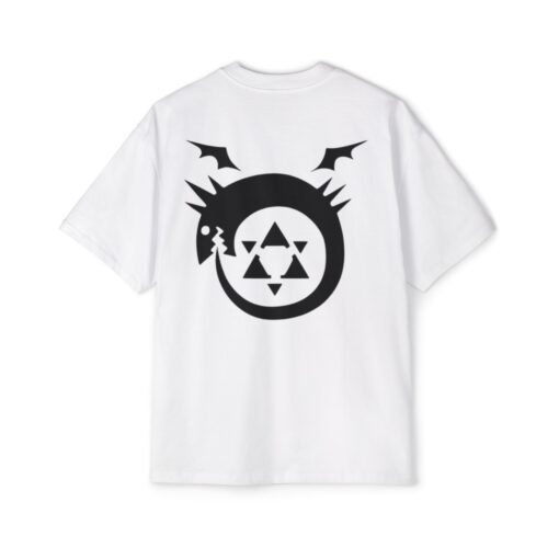 Oversized Tee [Back Print] – FMA - Ouroboros - Image 2