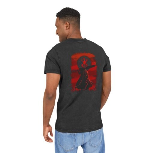 Washed Tee [Back Print] – Berserk – Lone Warrior - Image 3