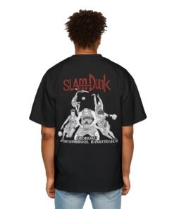 Oversized Tee [Back Print] – Slam Dunk – Shohoku