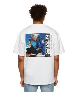 Oversized Tee [Back Print] - DBZ - Trunks