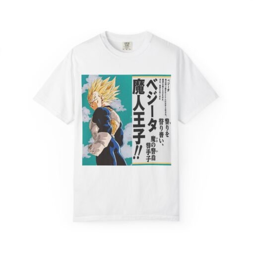 Regular Tee [Front Print] – DBZ – Vegeta - Image 5