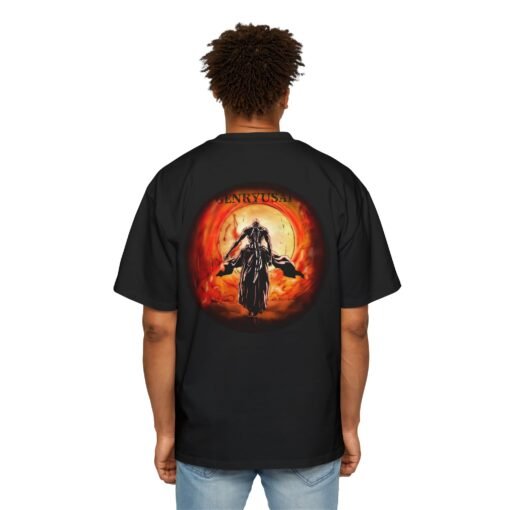 Oversized Tee [Back Print] - Bleach - Genryusai