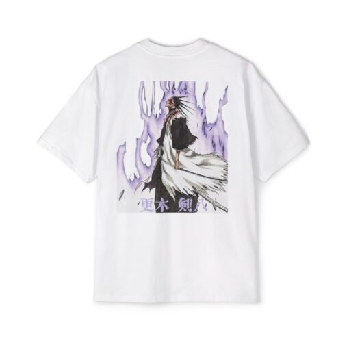 Oversized Tee [Back Print] – Bleach - Kenpachi - Image 3