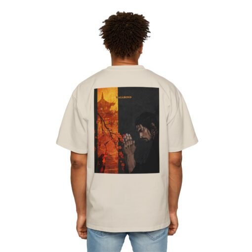 Oversized Tee [Back Print] - Vagabond Temple - Image 6