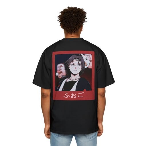 Oversized Tee [Back Print] – Naruto – Young Itachi