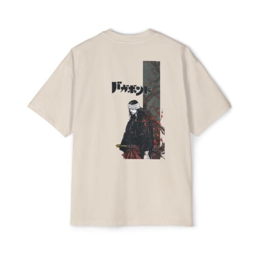 Oversized Tee [Back Print] – Vagabond – Musashi - Image 6