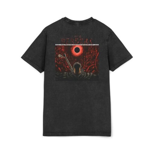 Washed Tee [Back Print] – Berserk – Eclipse - Image 2