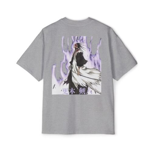 Oversized Tee [Back Print] – Bleach - Kenpachi - Image 7