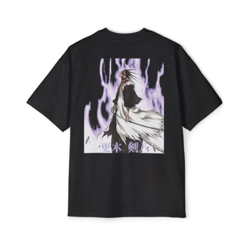 Oversized Tee [Back Print] – Bleach - Kenpachi - Image 2