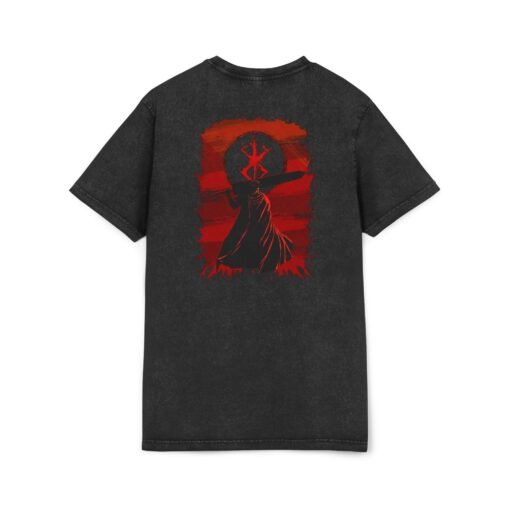 Washed Tee [Back Print] – Berserk – Lone Warrior - Image 2