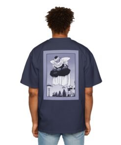 Oversized Tee [Back Print] - DBZ - Piccolo