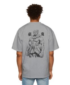 Oversized Tee [Back Print] - Street Fighter - Akuma
