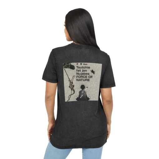 Washed Tee [Back Print] – Samurai Champloo – Nujabes - Image 5